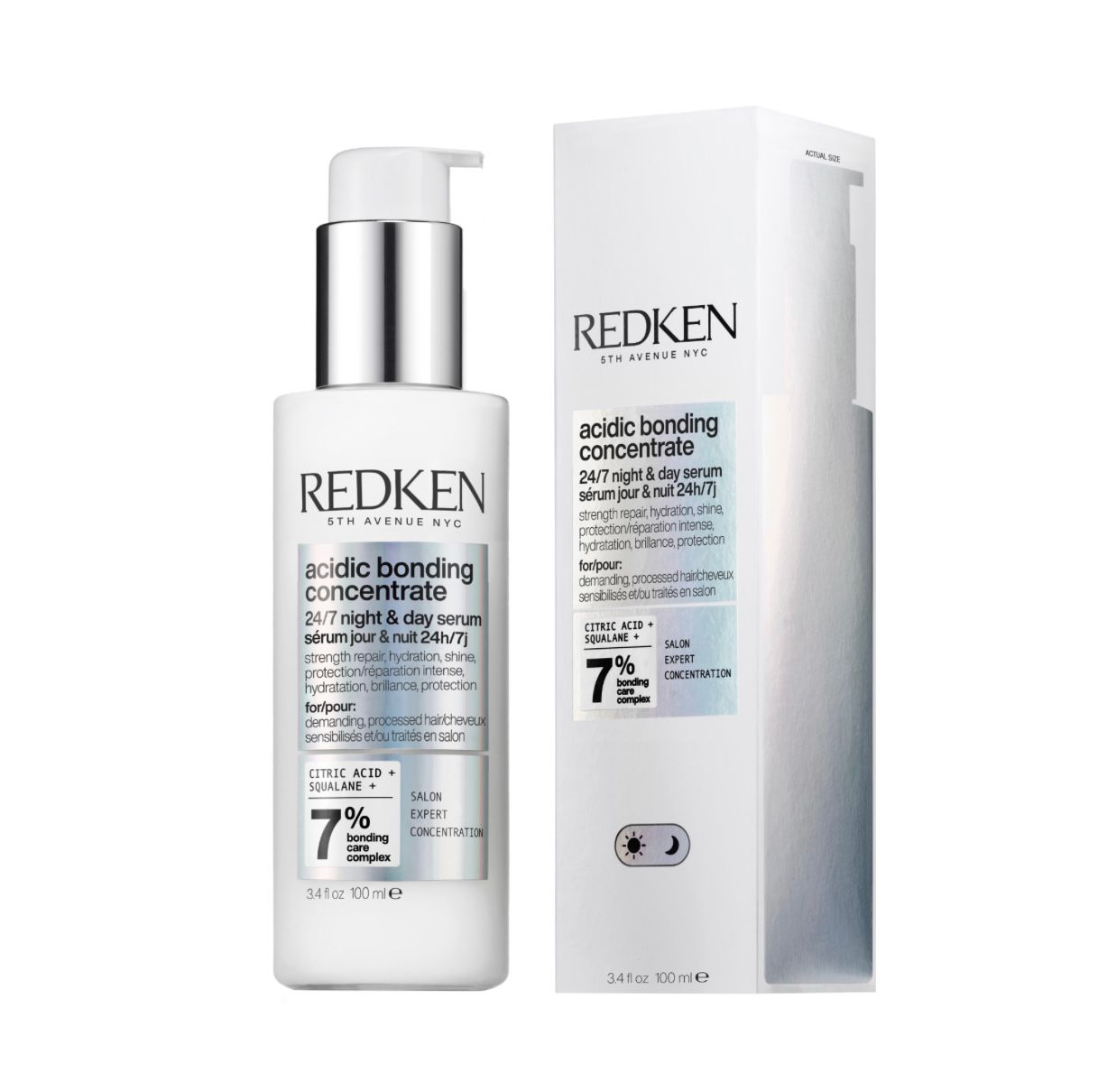Acidic Bonding Concentrate 24/7 Night & Day Serum 7%